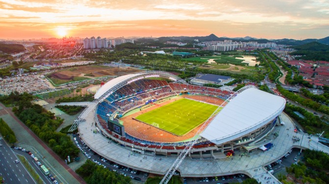 안산 와~스타디움 주경기장. 사진=안산시