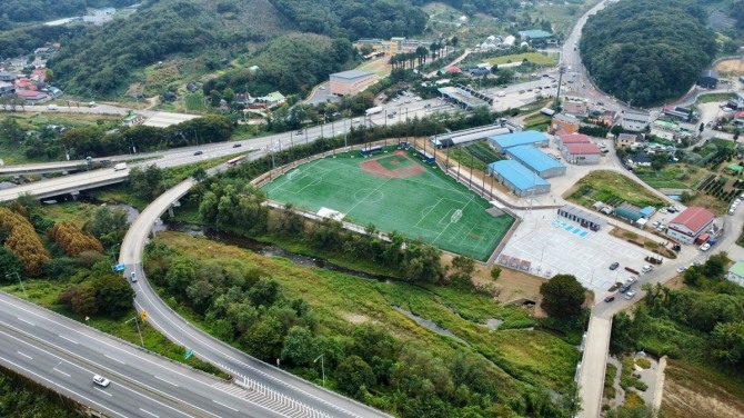 경기도 광주시 남한산성 스포츠타운 전경