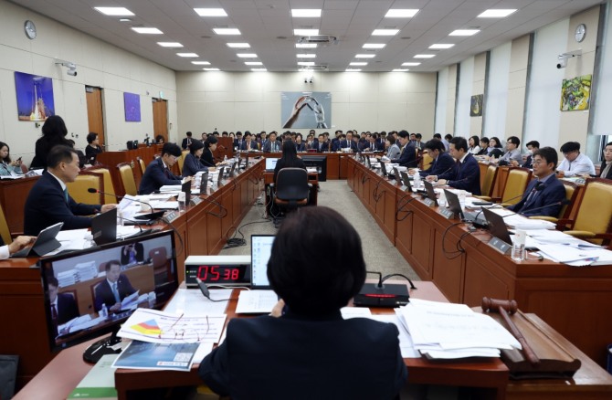 10일 여의도 국회에서 과학기술정보방송통신위원회 국정감사가 진행됐다. 사진=뉴시스