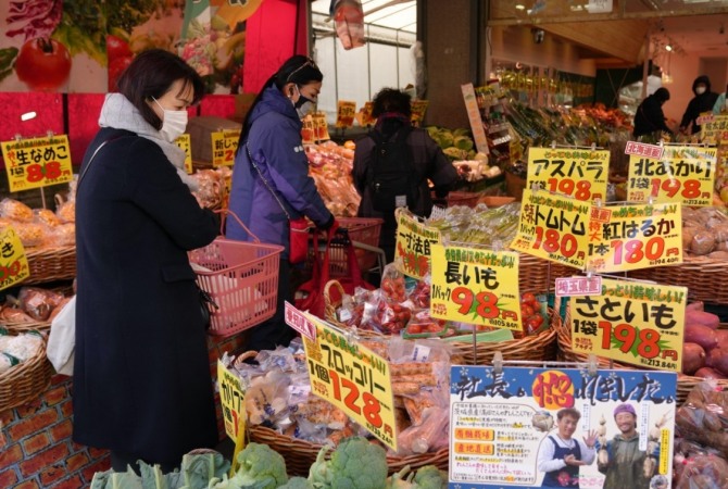 일본 도쿄 식품 상점. 사진=연합뉴스