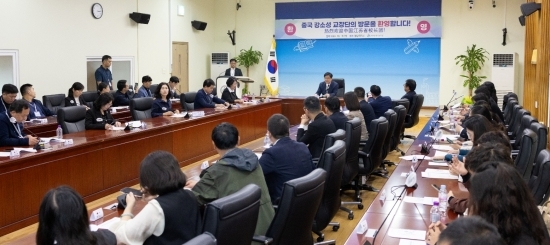 중국 강소성 교장단 한-중 청소년 문화교류 간담회 전경. 사진=인천교육청