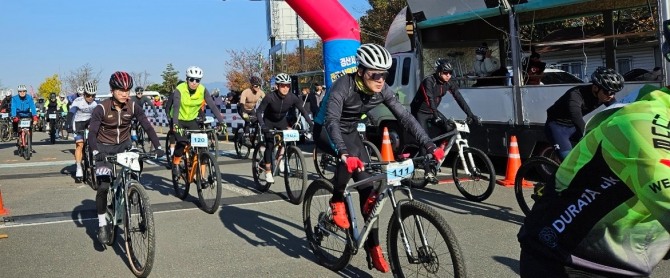 9일 남산면 산지 일원에서 ‘제6회 경산시장배 전국 산악자전거 대회’가 열린다. 사진=경산시