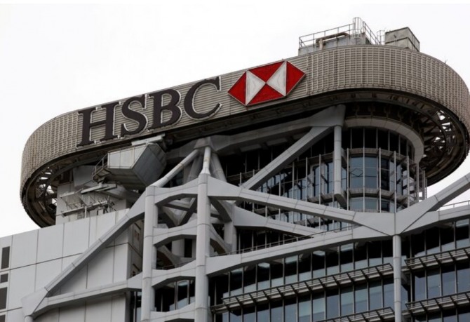 홍콩 소재 HSBC 본사 전경.                                사진=로이터