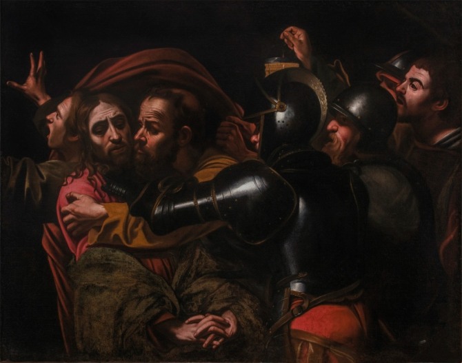 01. 카라바조-그리스도의 체포_The Taking of Christ ,1602, 캔버스에 유채, 135x168cm_resized