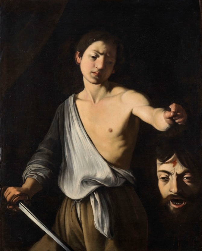 05. 카라바조-골리앗의 머리를 든 다윗, David with the Head of Goliath, 1606, 캔버스에 유채, 119.5x94.5cm_resized