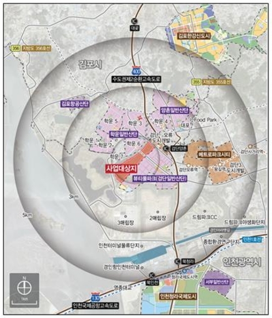 검단2일반산업단지 위치도. 사진=인천도시공사