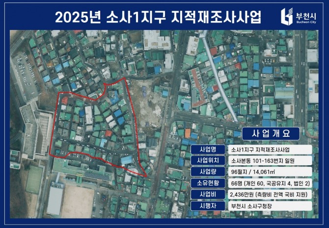 소사1지구 사업개요 
