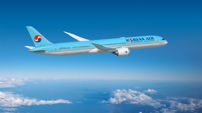 대한항공 B787-10 여객기. 사진=대한항공