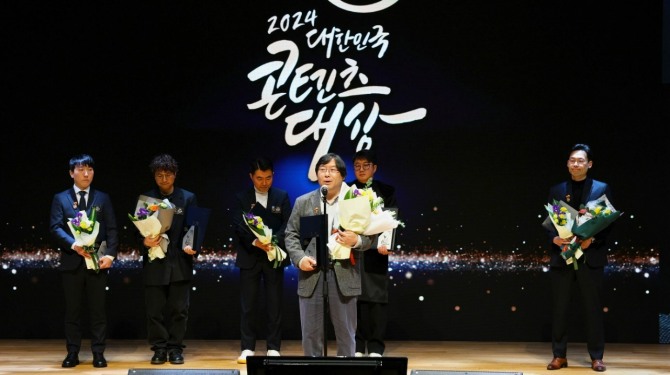‘2024 대한민국 콘텐츠대상’ 해외진출유공 부문 대통령표창을 수상한 박용현 대표. 사진=넥슨게임즈