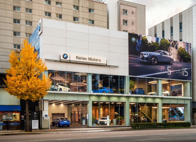 부산 지역 최초의 BMW 전시장. 사진= BMW 코리아