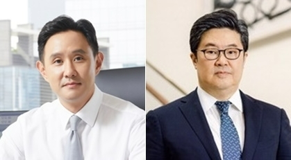 왼쪽부터 최윤범 고려아연 회장, 김병주 MBK파트너스 회장. 사진=각사