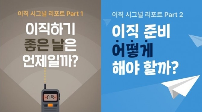 집코리아가 이직 준비 실제 사례를 담은 '이직 시그널 리포트'를 발간했다. 사진=잡코리아