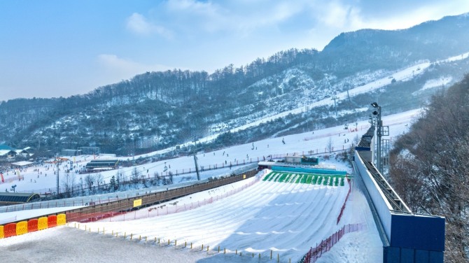 곤지암리조트 눈썰매장  /사진=곤지암리조트