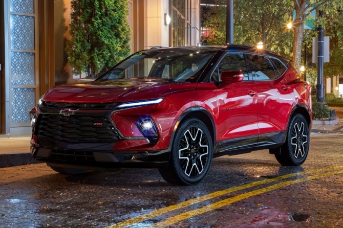 멕시코 라모스 아리즈페 공장에서 생산하는 Chevy Blazer(체비 블레이저) EV. 사진=쉐보레