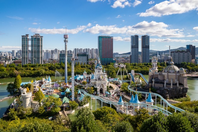 매직아일랜드 전경  /사진=롯데월드