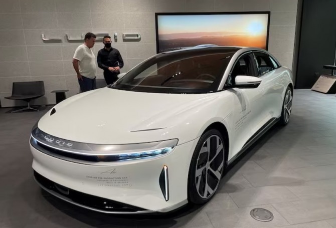 미국 전기차 업체 루시드 모터스(Lucid Motors)를 둘러싼 시장의 평가가 극명하게 엇갈리고 있다. 사진=로이터