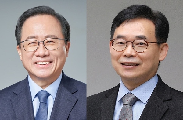 왼쪽부터 김석준, 진영근 예비후보. 사진=중앙선거관리위원회 갈무리