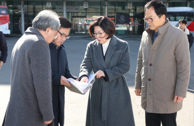 안성시, 8204번 안양 범계역 직행좌석형 시내버스 운행 개시. 사진=안성시