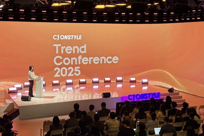 CJ온스타일 트렌드 컨퍼런스 2025 현장 모습이다. 사진=CJ온스타일