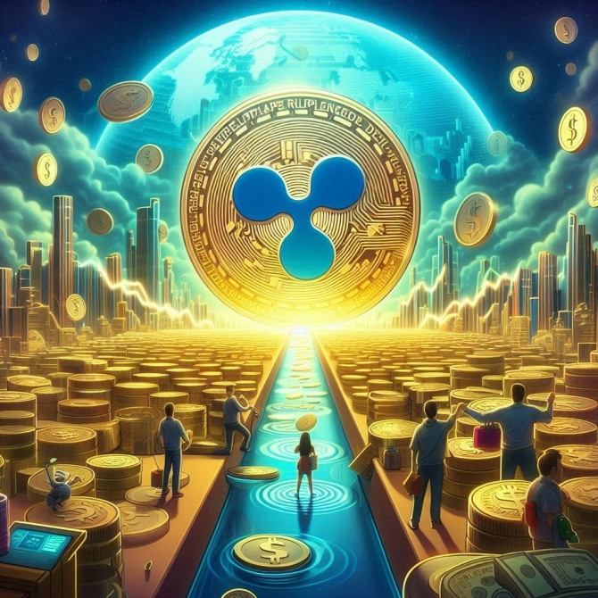 리플(Ripple)이 자사의 스테이블코인 RLUSD를 추가로 250만 개 발행했다고 암호화폐 전문매체 유튜데이가 1일(현지시각) 보도했다. 사진=이미지크리에이터