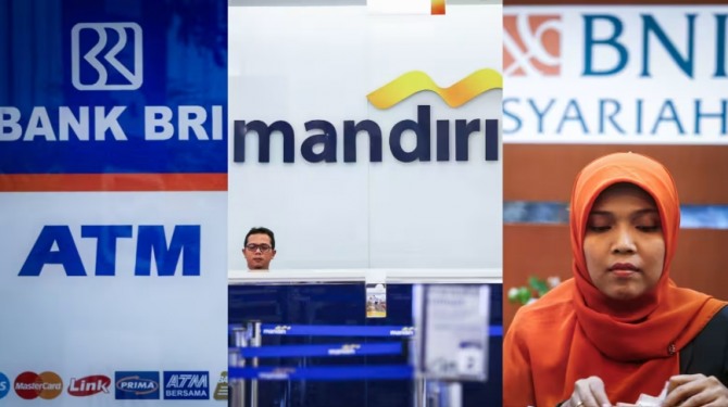 인도네시아 3대 국영은행인 라키얏 인도네시아 은행(Bank Rakyat Indonesia), 만디리 은행(Bank Mandiri), 네가라 인도네시아 은행(Bank Negara Indonesia)의 주가가 올해 큰 폭락을 기록했다. 그러나 최근의 경영진 개편은 좋은 반응을 얻고 있다. 사진=로이터