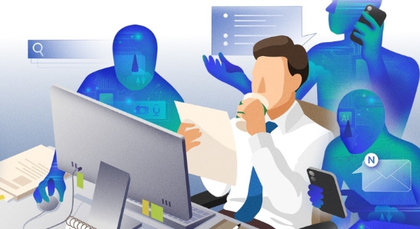 국내 구직 시장에 인공지능(AI)의 물결이 밀려오고 있다. AI는 이제 구직자의 일자리를 뺴앗는 적수가 아니라, 정확한 구직을 돕는 ‘조력자’로 자리매김하는 모양새다. 이미지=연합뉴스