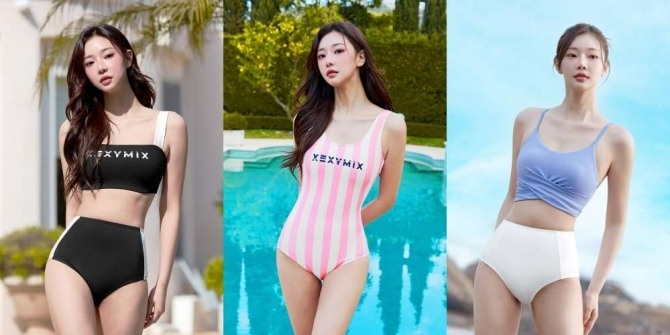 젝시믹스 25SS 스윔웨어  /사진=젝시믹스