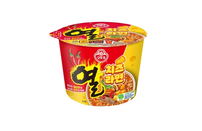 오뚜기 열치즈라면  /사진=오뚜기