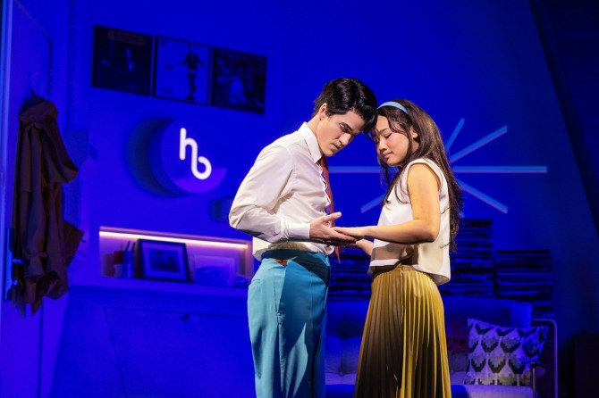 뮤지컬 ‘어쩌면 해피엔딩’ 브로드웨이 공연 장면. 사진=NHN링크