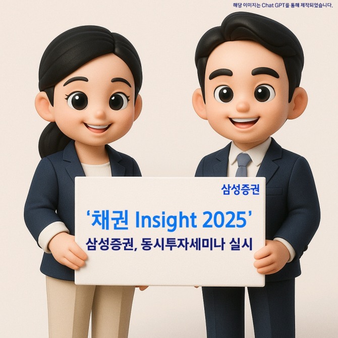 삼성증권은 8일 '채권 Insight 2025, 채권시장과 전략을 말하다'라는 주제로 이달 13일 전국 각 지점에서 동시에 투자 설명회를 진행한다고 밝혔다. 이미지=삼성증권