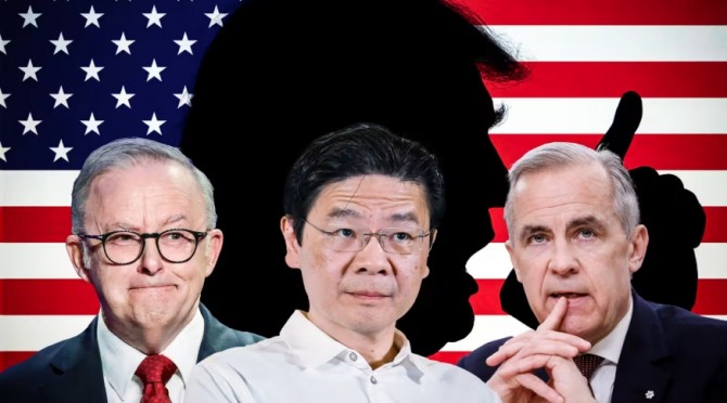 호주, 싱가포르, 캐나다의 현직 대통령들은 모두 도널드 트럼프 미국 대통령의 공격적인 관세 위협에 대한 강력한 반대를 포함한 플랫폼을 기반으로 최근 선거에서 승리했다. 사진=로이터