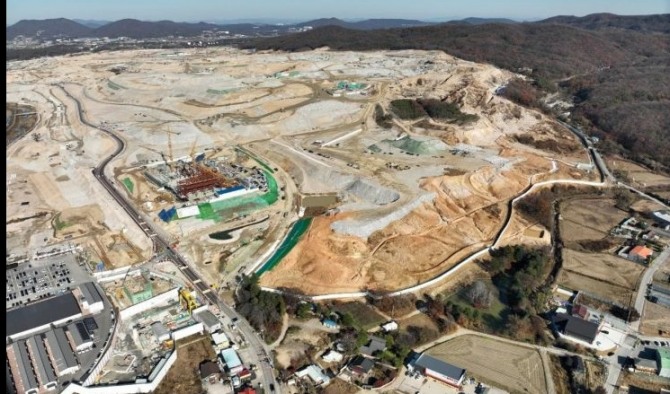 용인반도체클러스터 일반산업단지 전경. 사진=용인시