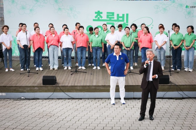 계양구는 지난 17일 계양아라온 일원에서 열린 제3회 청소년 지역 연계 마을축제 ‘계양:온’이 청소년 및 지역 주민 7천여 명의 참여 속에 성황리에 마무리됐다고 19일 밝혔다.   사진=계양구