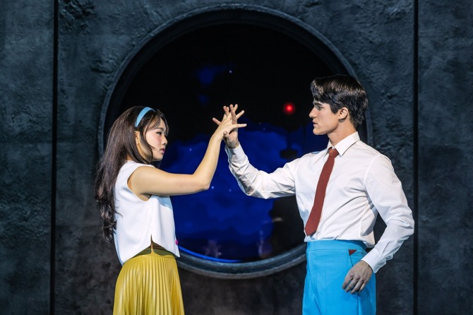 뮤지컬 ‘어쩌면 해피엔딩’ 브로드웨이 공연 장면. 사진=NHN링크