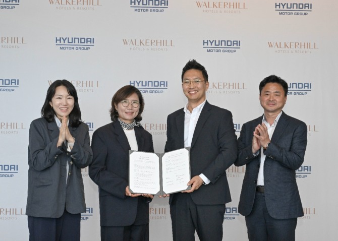 현대차·기아가 워커힐과 함께 미래 모빌리티 기술 현실화 나선다. 사진=현대차그룹