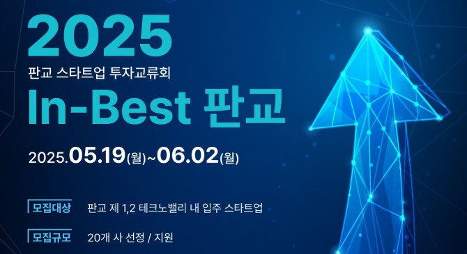 경과원 In-Best 참여기업 모집 포스터. 사진=경과원