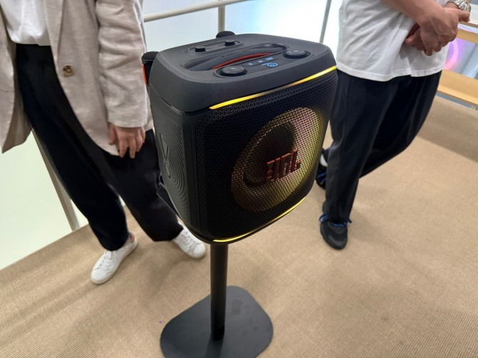 JBL PARTYBOX 앙코르 2 사진=육동윤 글로벌이코노믹 기자