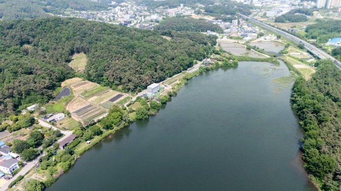오산시 서랑저수지 전경. 사진=오산시