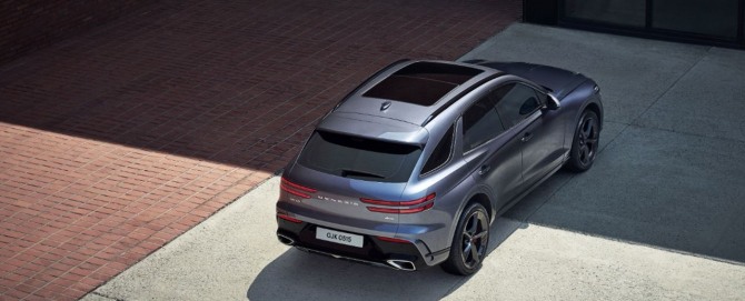 제네시스 GV70 뒷모습 사진=제네시스