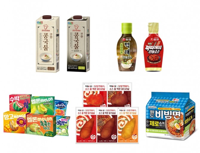 식품업계는 더워지는 날씨 맞아 다양한 여름철 간편식을 선보이고 있다. 사진=정식품