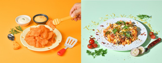 김치를 원재료로 한 건강 간식‘김칩스’이미지. 사진=경기테크노파크