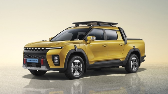 KGM 무쏘 EV. 사진=EV트렌드코리아
