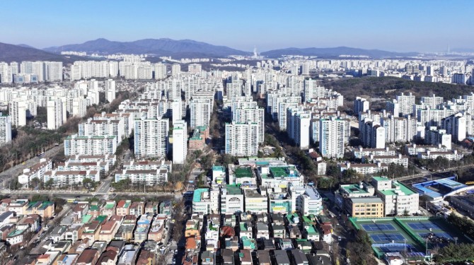 성남 분당신도시 전경. 사진=성남시 