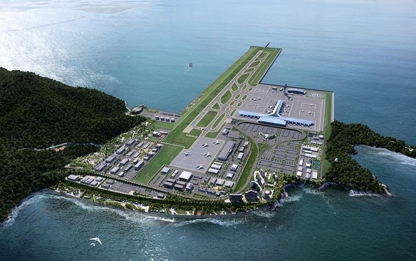 가덕도신공항 조감도. 자료=국토교통부