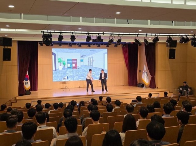 중소벤처기업진흥공단은 지난 중진공 진주 본사에서 경상권 공직유관단체를 대상으로 청렴윤리경영 합동교육을 개최했다. 사진=중진공