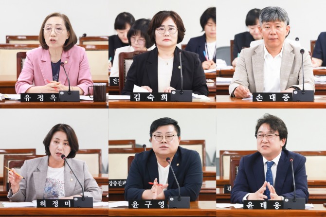 지난 12일 열린 부평구의회 제269회 정례회 상임위원회.   사진=부평구의회