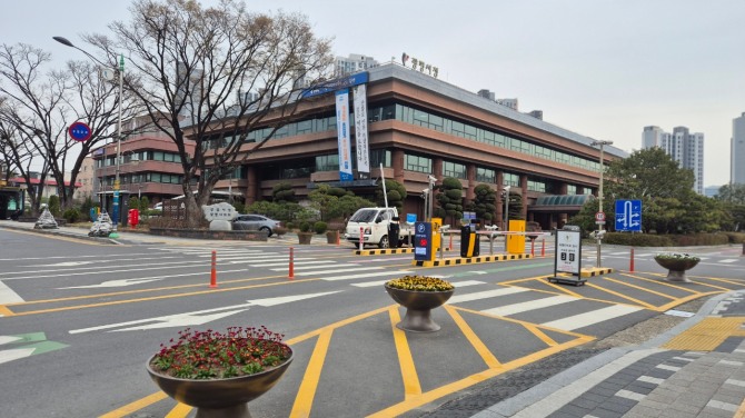 광명시청사 전경. 사진=이관희 기자