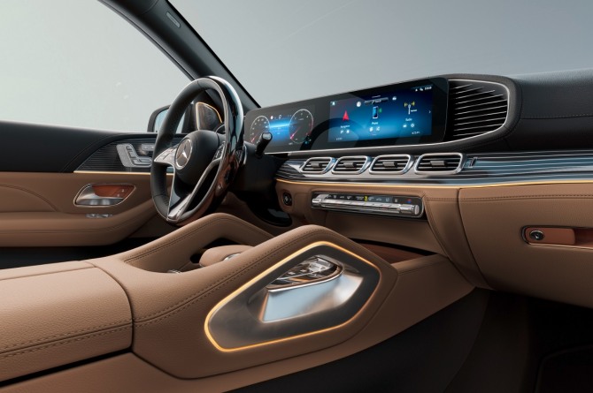 메르세데스-벤츠 GLS 580 4MATIC 인테리어 사진=메르세데스-벤츠