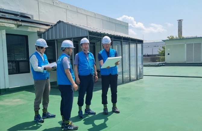 한국조폐공사 성창훈 사장은 지난 18일 경북 경산에 위치한 화폐본부를 대상으로 특별안전점검을 실시했다. 사진=조폐공사