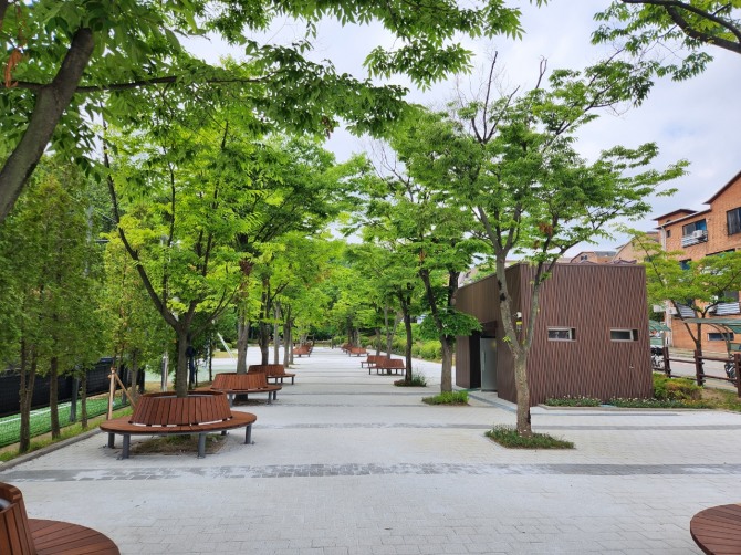 용인특례시 기흥구 구갈동 리모델링한 김혁근린공원 전경. 사진=용인특례시